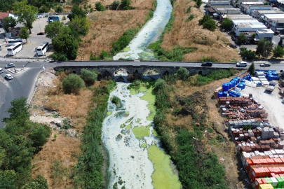 Lüleburgaz Deresi'nin Rengi Değişti
