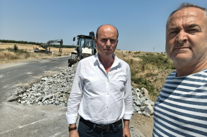 CHP’li Meclis Üyeleri Yol Çalışmalarını Yerinde İnceledi