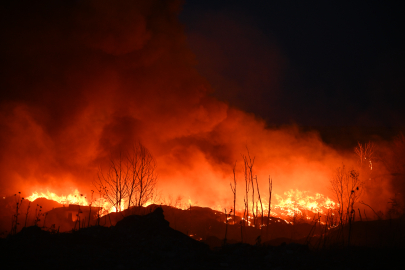 Edirne’de Otluk Yangını Söndürüldü