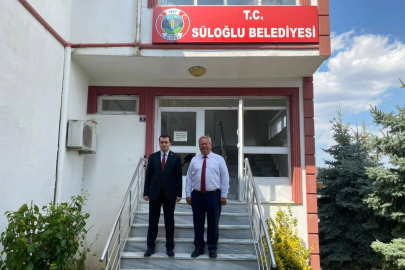 Kaymakam Uşen'den Başkan Ormankıran’a Veda Ziyareti