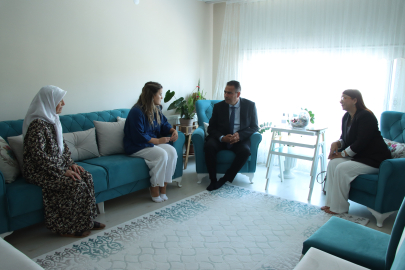 Kırklareli Cumhuriyet Başsavcısı Taşkoparan, Yeşilay Şube Başkanı Karakahya'yı Ziyaret Etti