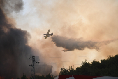 Sakarya'dan Bilecik Tarafına Sıçrayan Orman Yangınına Müdahale Sürüyor