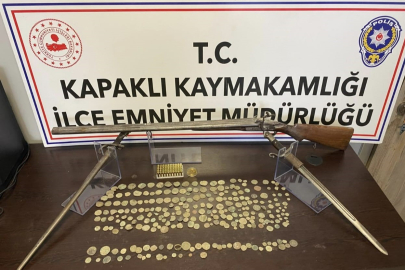 Tekirdağ'da Tarihi Eser Operasyonu