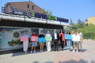 Edirne Çocuk Meclisi’nden “Plastiksiz Temmuz”a Destek