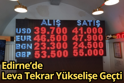 Leva Tekrar Yükselişe Geçti