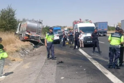 Tekirdağ'da 4 Kişinin Öldüğü Kazaya İlişkin Kamyon Sürücüsü Tutuklandı