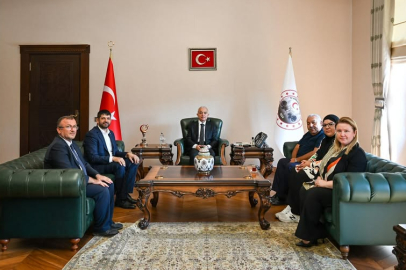 Vali Turan Roman Saha Koordinatörlerini Ağırladı