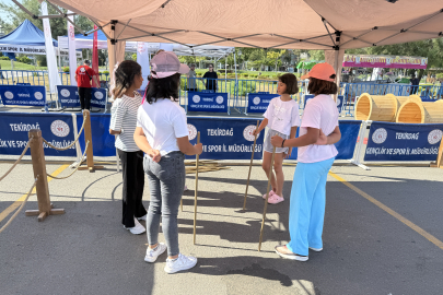 Geleneksel Oyunlar TIR’ı, Tekirdağ'da Çocuklarla Buluştu