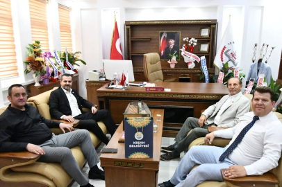 Keşan Belediyesi’nden İlçe Milli Eğitim Müdürü Sercan Kemik’e Ziyaret