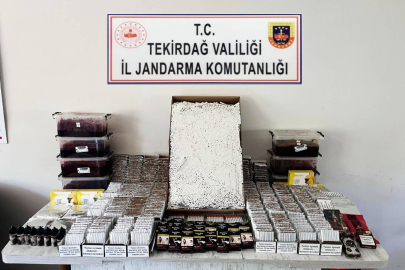 Tekirdağ'da 162 Bin Makaron Ele Geçirildi