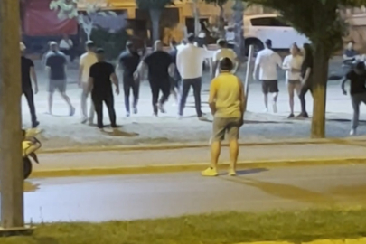 Edirne'de Tekmeli Yumruklu Kavga Kamerada