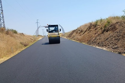 Keşan'da 3 Kilometrelik Sıcak Asfalt Çalışması Tamamlandı