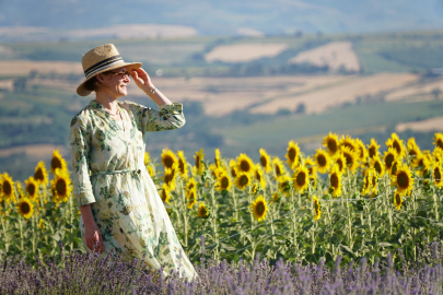 Tekirdağ'da Kanola, Ayçiçeği ve Lavanta Tarlaları Kentin Turizmine Renk Kattı