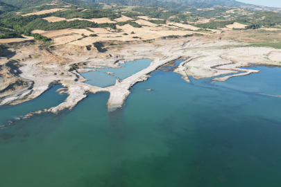 Tekirdağ'daki Naip Barajı'nın Doluluk Oranı Yüzde 2'nin Altına Düştü