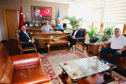 Başkan Gün, Orman Bölge Müdürü Zafer Derince ile Görüştü