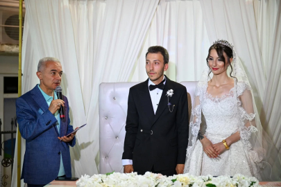 Vali Uğur Turan, Genç Çiftin Mutluluğuna Ortak Oldu