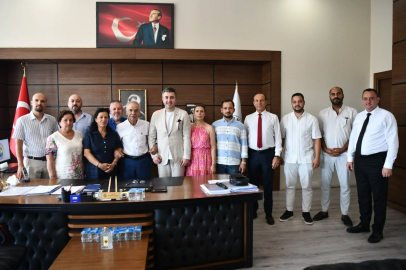 Başkan Mehmet Özcan, CHP Keşan İlçe Örgütünü Ağırladı