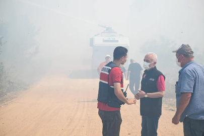 Çeşmeköy’de Kırsal Yangın Kısa Sürede Kontrol Altına Alındı