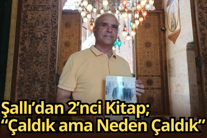 Şallı’dan 2’nci Kitap; “Çaldık ama Neden Çaldık”