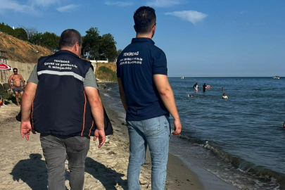 Tekirdağ'da Denize Evsel Atık Suların Bırakıldığı İddiasına İlişkin Denetim Yapıldı