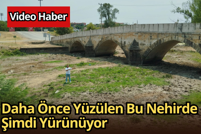 Daha Önce Yüzülen Bu Nehirde Şimdi Yürünüyor