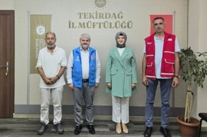 Kızılay Tekirdağ Şube Başkanı’ndan İl Müftüsü Soykök’e Ziyaret