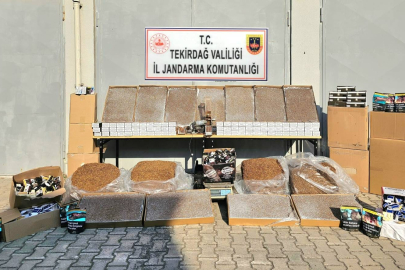 Tekirdağ'da 113 Bin Makaron Ele Geçirildi