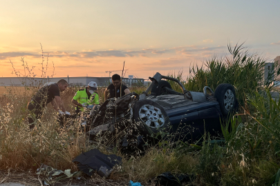 Tekirdağ'da Otomobil Takla Attı: 2 Ölü