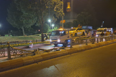 Edirne'de Taksiyle Çarpışan Otomobilin Sürücüsü Yaralandı