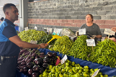 Edirne’deki Pazarda Tek Tip Fiyat Etiketi Dönemi