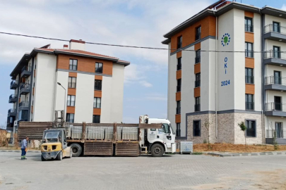 Kavaklı'da Üstyapı Çalışmaları Sürüyor