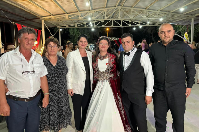 Başkan Akın, Genç Çiftin Mutlu Gününde Yanlarında Oldu