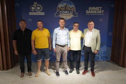 Çorlu Belediyesi, Kardeş Şehir Tutrakan Heyetini Ağırladı