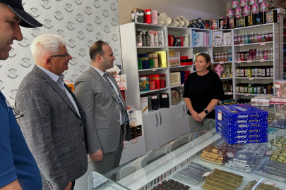 Kaymakam Güvenç’ten Esnaf Ziyareti