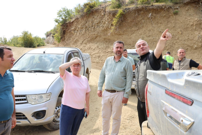 Milletvekili Yontar ve Başkan Var, Uçmakdere’deki Yangın Bölgesinde İncelemelerde Bulundu