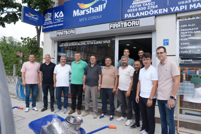 Saray Belediyesi'nden Büyükyoncalı’da Esnaf Ziyareti