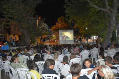 Şarköy Mürefte’de Açık Hava Sineması Keyfi