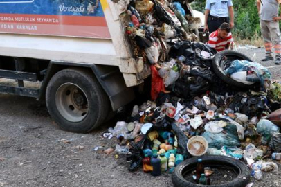 Çöpten Akan Sıvı Korkuttu
