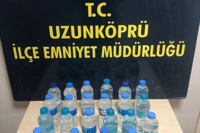 Edirne'de 11 Litre Sahte İçki Ele Geçirildi