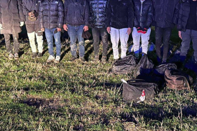 Edirne ve Kırklareli'nde 18 Düzensiz Göçmen Yakalandı