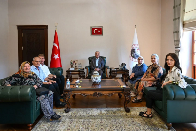 Vali Turan, Şehit Ailelerini Ağırladı