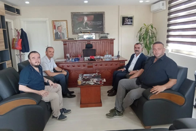 Başkan Ediz Martin’den Milli Eğitim Müdürü Mısırlı’ya Ziyaret