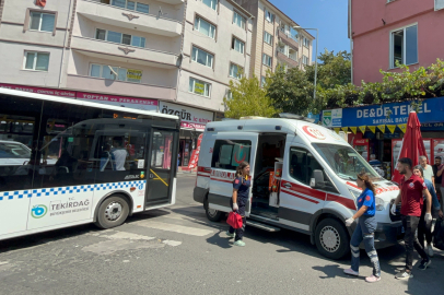 Çorlu'da Otobüs Kazası: 1 Yaralı