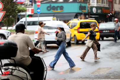 Kırklareli'nde Gök Gürültülü Sağanak