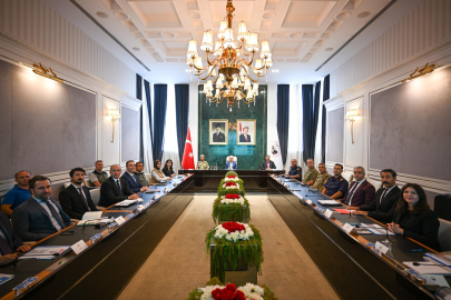 Kırklareli'nde Sınır Güvenliği Yatırımları Değerlendirme Toplantısı Yapıldı