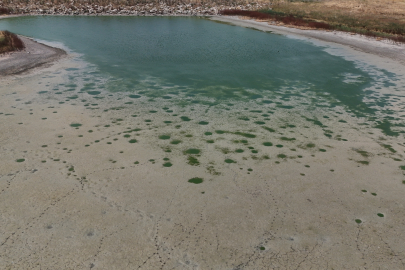 Kırklareli'nin Oruçlu Göleti Kuraklık Nedeniyle Kuruma Noktasına Geldi