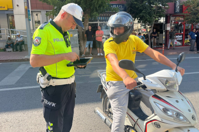 Hayrabolu'da Motosiklet Denetimi Yapıldı