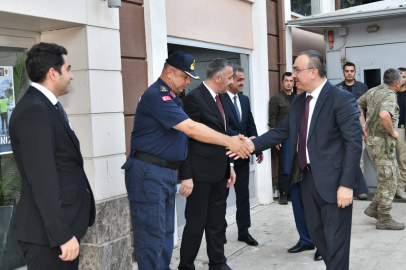Tekirdağ'da Jandarma Komutanı Çetin İçin Veda Programı Düzenlendi