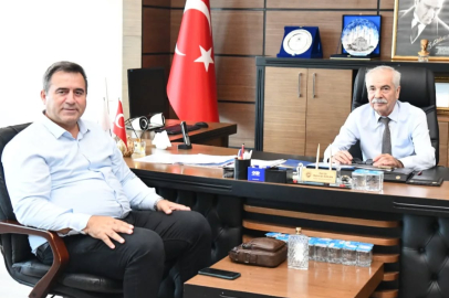 Lütfüoğlu’ndan Özcan'a Ziyaret