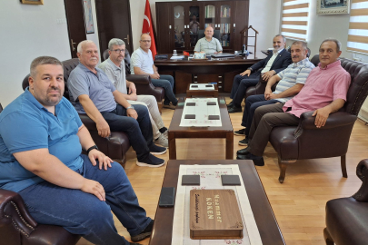 Uzunköprü Kaymakamı Köken'e Ziyaret